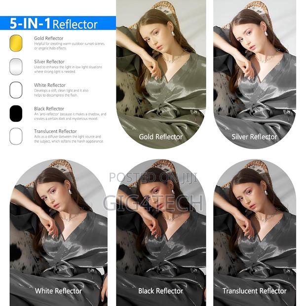 Godox Rft‐05 150×200 Cm Collapsible 5‐In‐1 Reflector Disc photo 3
