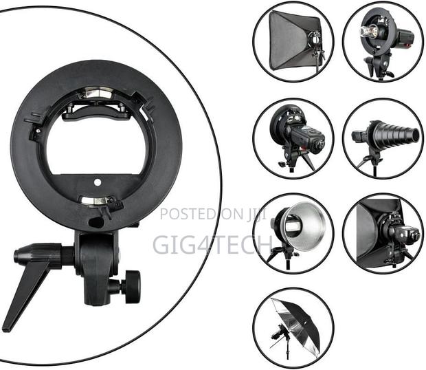 Godox S‐Type Speedlite Bracket For Elinchrom (S‐Ec) Mount Holder photo 2