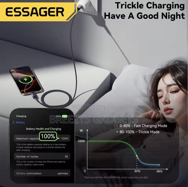 Essager Digital Dispaly Usb C Cable for iPhone and Android photo 4