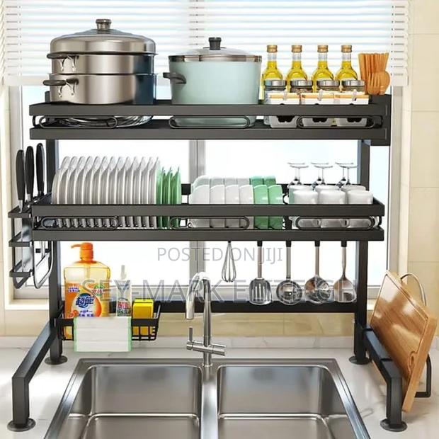 2 Tier Kitchen Over the Sink Rack/Dish Drainer Rack · Photo 4