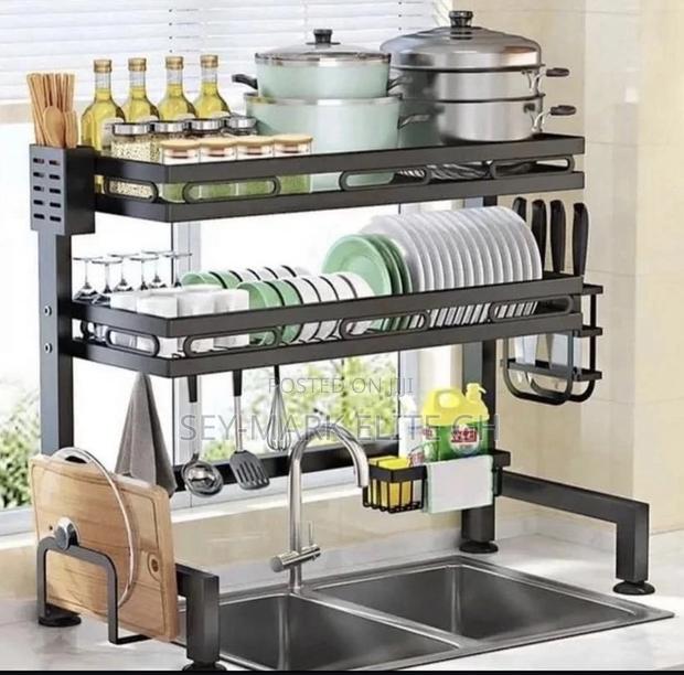 2 Tier Kitchen Over the Sink Rack/Dish Drainer Rack · Photo 3