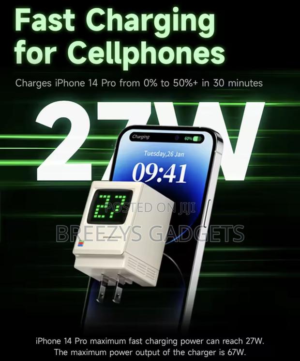 Sharge Retro 67 Gan 67w Fast Charger photo 2