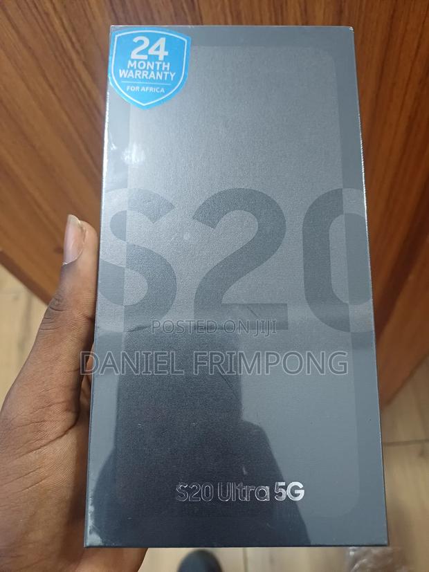 New Samsung Galaxy S20 Ultra 5G 128 GB Black photo 2