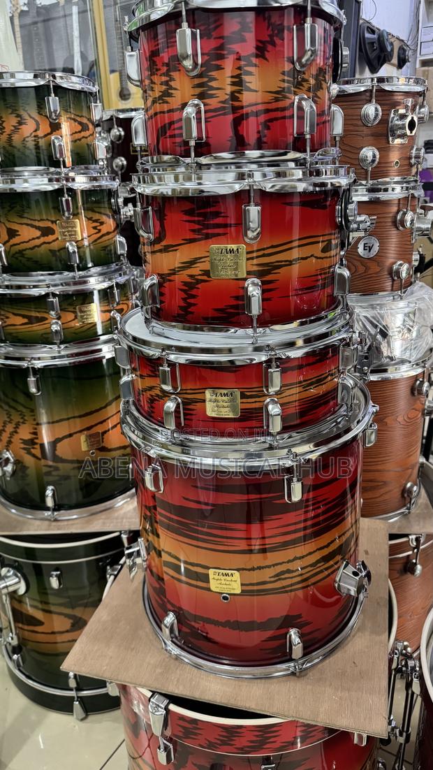 5 Set Original Tama Drums With Two Cymbals · Photo 3