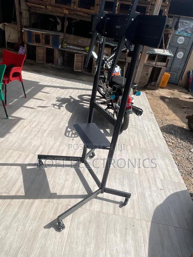 Grand Estate Mobile Tv Console 55–100” · Photo 2