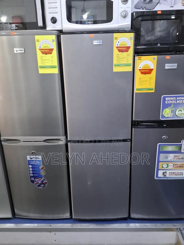 Nasco 158ltrs Down Freezer Double Door Fridge Gray Colour Available