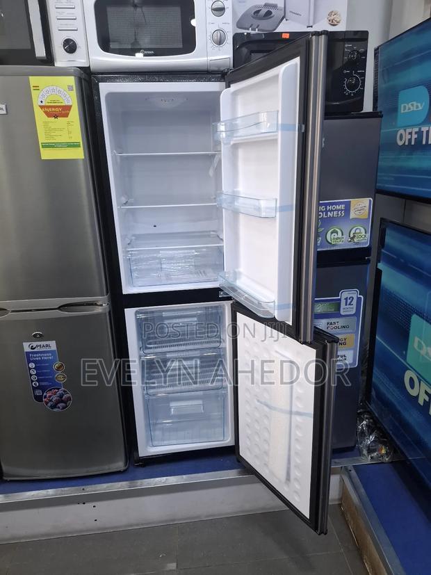 Nasco 158ltrs Down Freezer Double Door Fridge Gray Colour Available photo 4