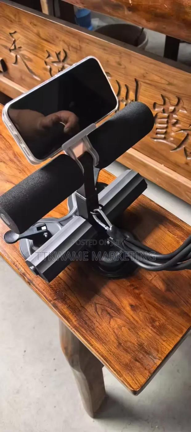 Floor Muscles Ab Sit Up Bar With Phone Holder · Photo 1