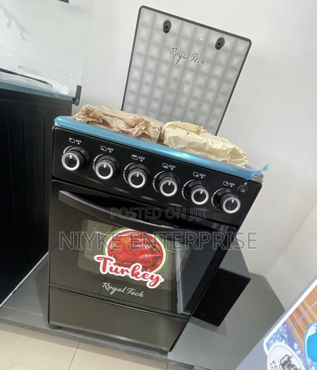 Royal Tech 4-burner Gas Cooker With Built-in Oven & Grill photo 2