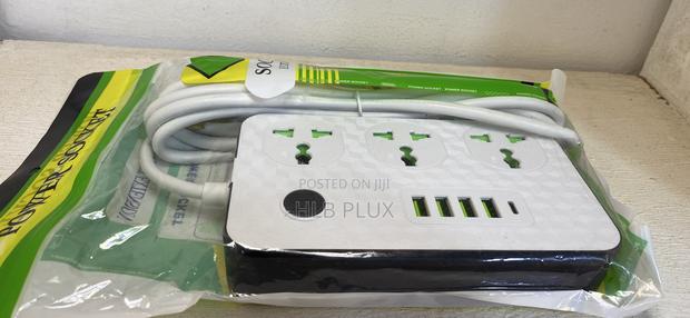 3 Way Multi Extension Board With Usb Port