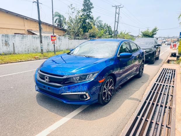 Honda Civic Sport Sedan 2020 Blue