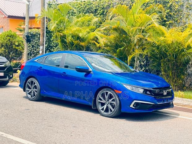 Honda Civic Sport Sedan 2020 Blue