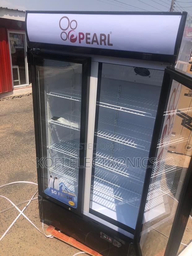 Pearl 400l Double Door Beverage Fridge Serve Fresh Every Time · Photo 2