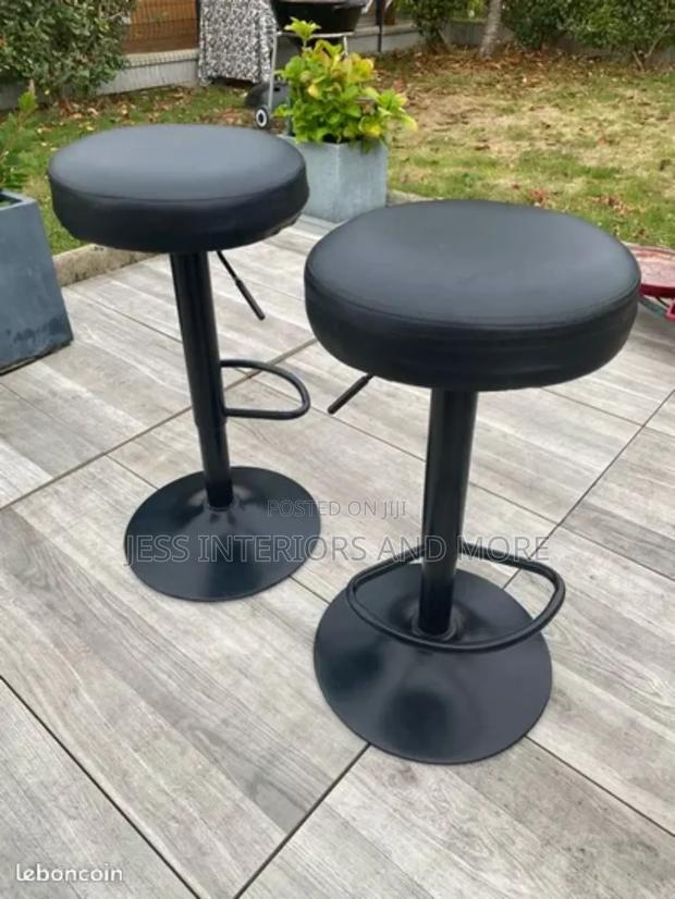 Swivel Round Barstool (Black) photo 2