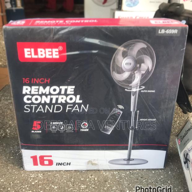 Elbee 16 Inches Remote Control Standing Fan (Lb-659r)