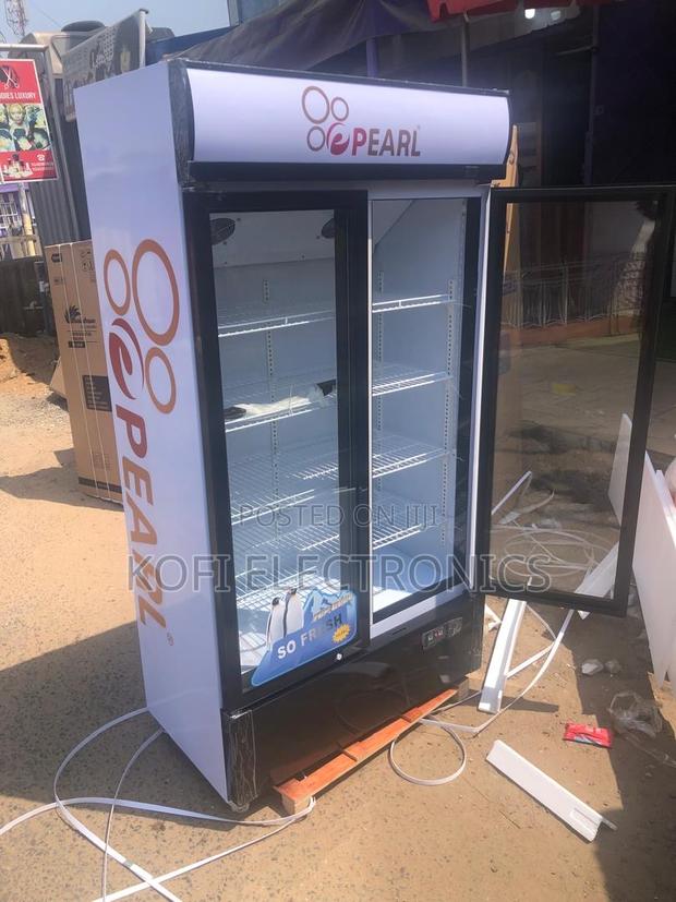 Pearl 400l Glass Door Cooler Showcase Freshness With Style · Photo 2