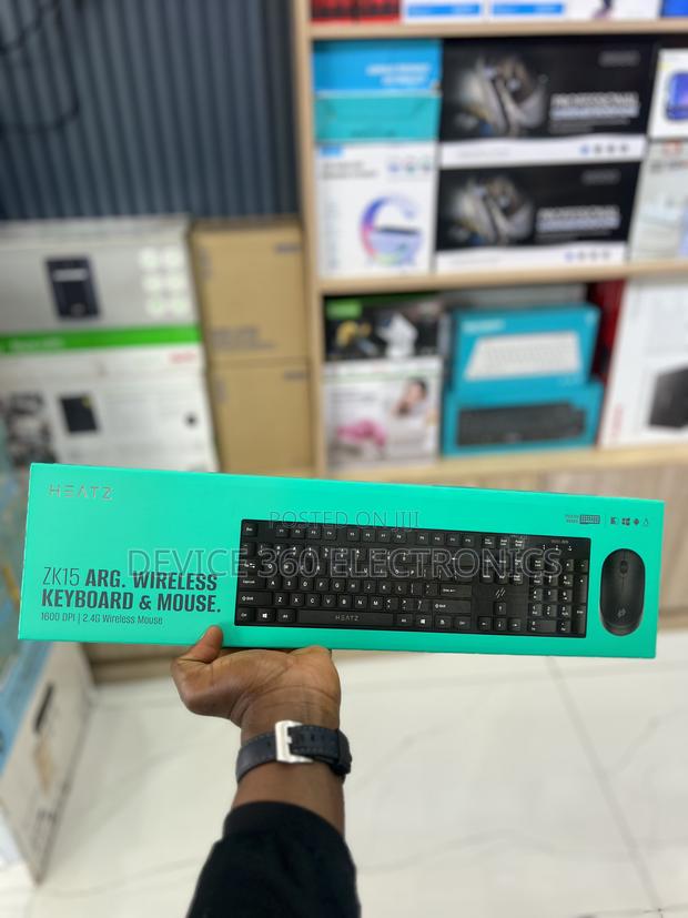 Heatz Zk15 Wireless Keyboard Mouse Combo · Photo 3