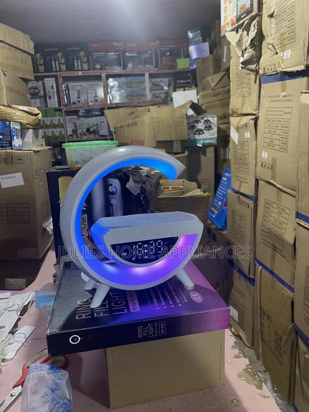 Charge Your Phone With Led Light Bluetooth and Radio Speaker photo 2