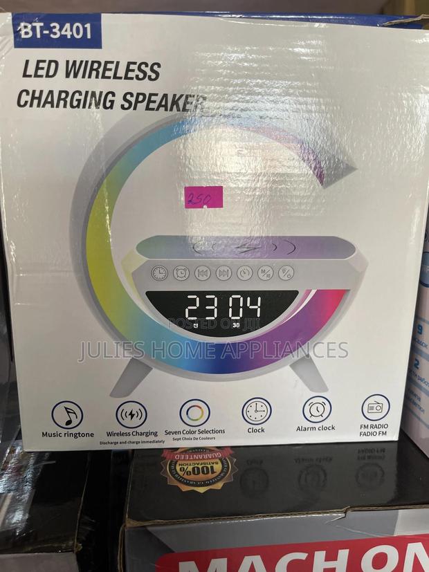 Charge Your Phone With Led Light Bluetooth and Radio Speaker photo 3