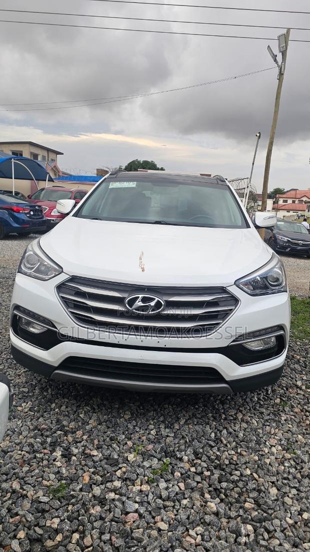 Hyundai Santa Fe Limited Ultimate AWD 2018 White