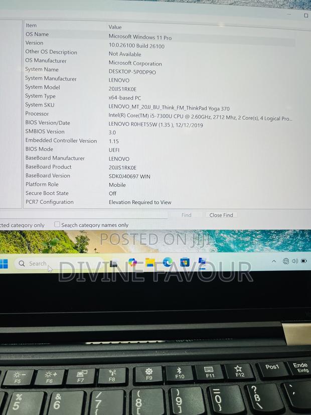 Laptop Lenovo ThinkPad Yoga 370 16GB Intel Core I5 SSD 256GB photo 2