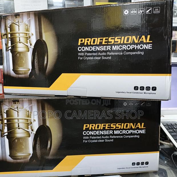2 Sets Bm800 Professional Condenser Microphone With V8 Soundcard