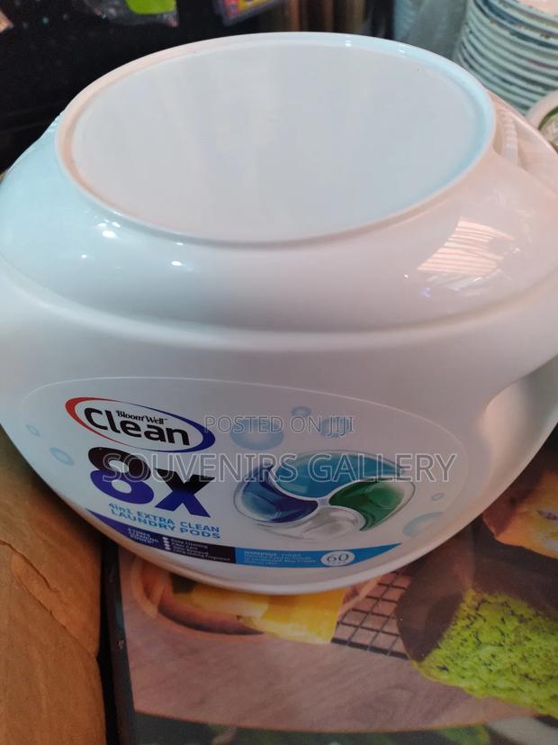 4 In1 Laundry Pods. Detergents,Stain Remover,Fabric Softener,Brightene photo 3