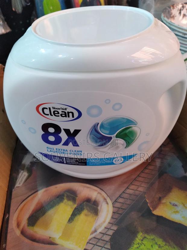 4 In1 Laundry Pods. Detergents,Stain Remover,Fabric Softener,Brightene photo 4