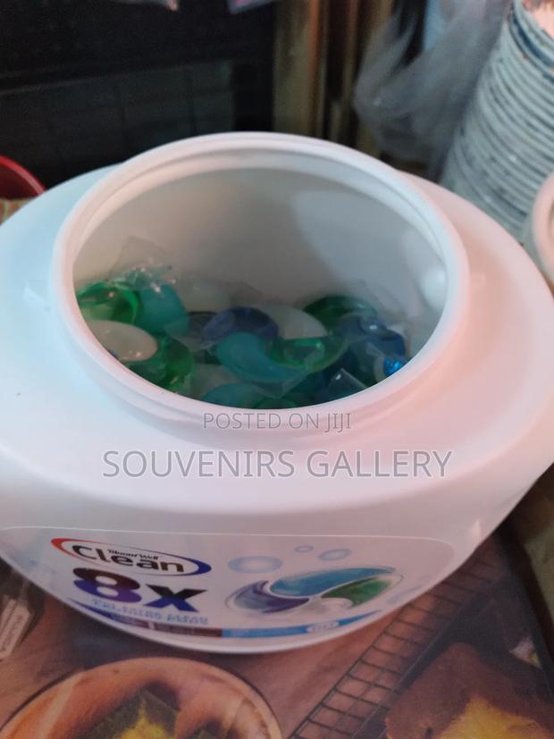 4 In1 Laundry Pods. Detergents,Stain Remover,Fabric Softener,Brightene photo 5
