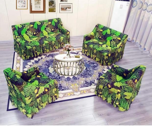 Quality New Jacquard Sofa Covers Available In Different Colours photo 2