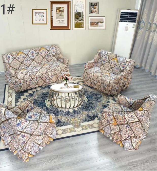 Quality New Jacquard Sofa Covers Available In Different Colours photo 3