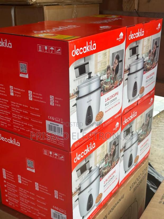 ^^Decakila Durable Rice Cooker 2.8 Litres photo 2