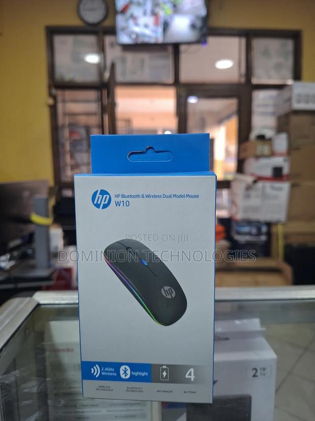Hp Bluetooth Wireless Dual Model Mouse W10