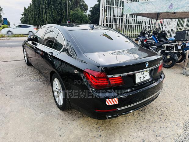 BMW 7 Series 740Li xDrive 4dr Sedan AWD (3.0L 6cyl Turbo 8A) 2015 Black