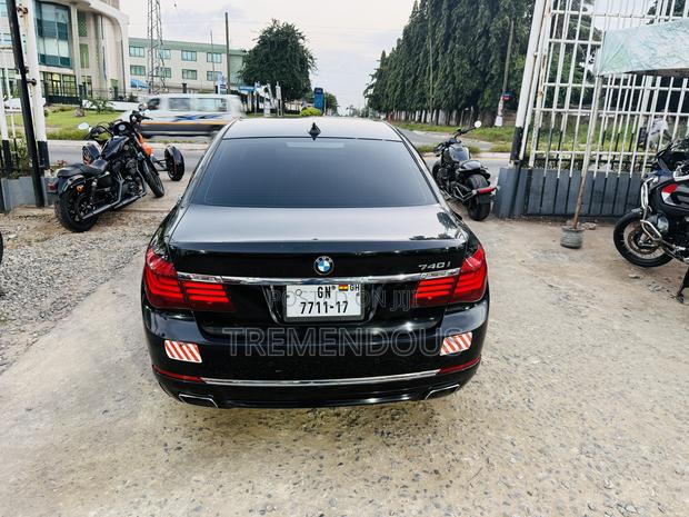 BMW 7 Series 740Li xDrive 4dr Sedan AWD (3.0L 6cyl Turbo 8A) 2015 Black