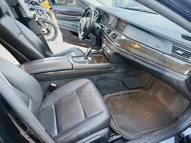 BMW 7 Series 740Li xDrive 4dr Sedan AWD (3.0L 6cyl Turbo 8A) 2015 Black