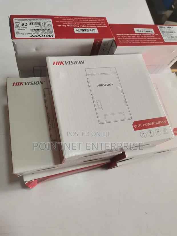 4ch Hikvision CCTV Power Supply