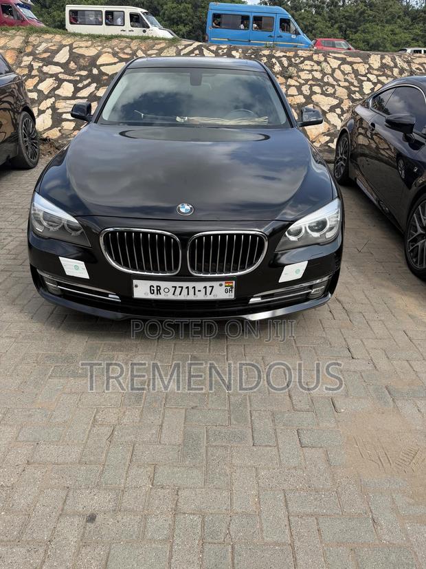 BMW 7 Series 740Li xDrive 4dr Sedan AWD (3.0L 6cyl Turbo 8A) 2015 Black