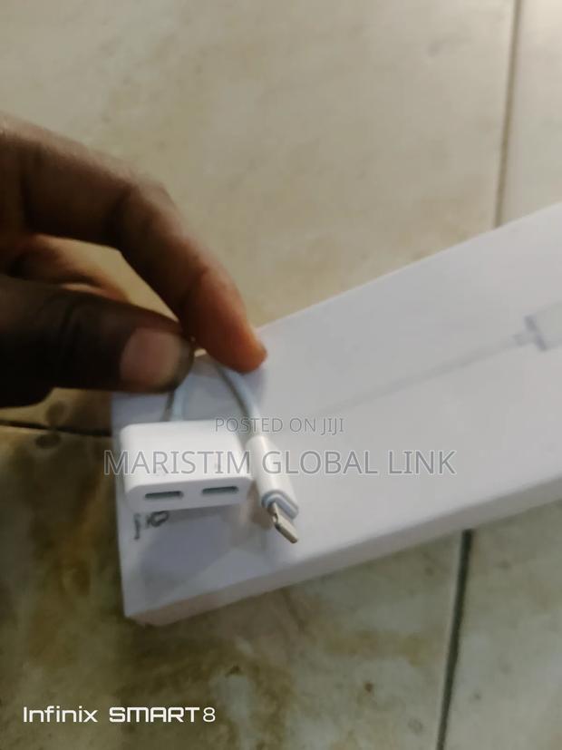 Dual Lightning Audio and Charge Adapter