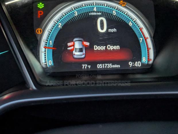 Honda Civic Touring 4dr Sedan (1.5L 4cyl) 2017 Black photo 19