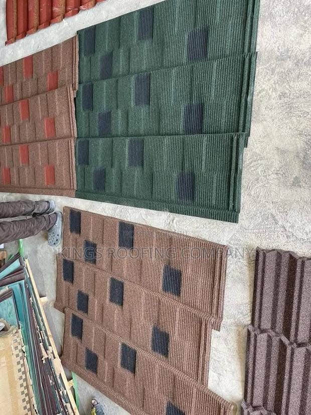 Different Caliber's of Shingle Euro Roofing Tiles With Unique Colors · Photo 2