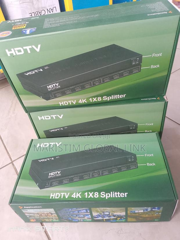 HDTV 1x8 Splitter (8- Way Splitter)
