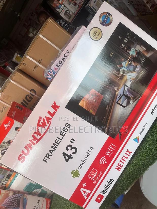 Sunnywalk 43" Smart Android Tv With Netflix photo 3