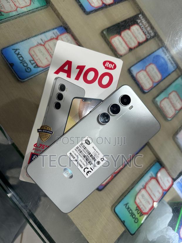 New Itel A100 128 GB Silver