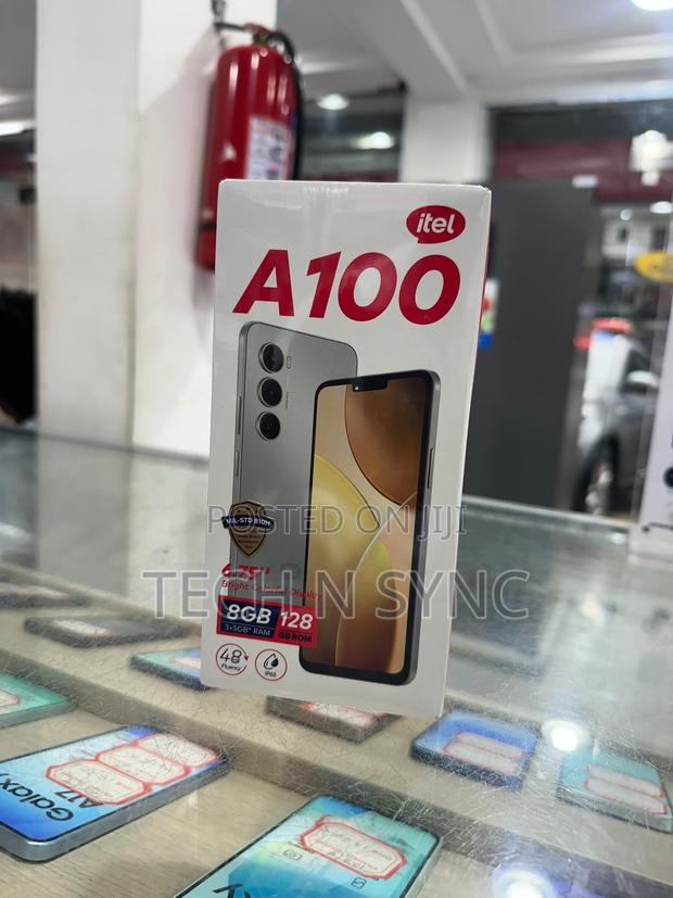 New Itel A100 128 GB Silver photo 2
