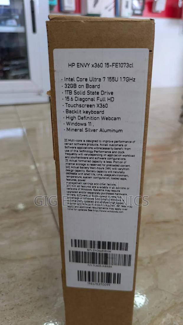 New Laptop HP Envy 15 32GB Intel Core Ultra 7 SSD 1T photo 3