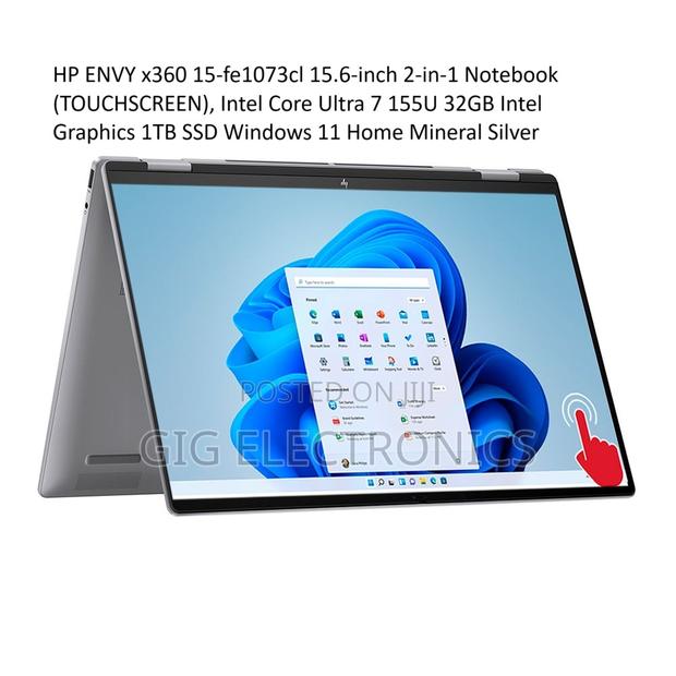 New Laptop HP Envy 15 32GB Intel Core Ultra 7 SSD 1T photo 2