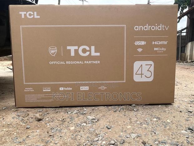 Brand New TCL 43” Smart Android Tv Dolby Audio + HDR Experience · Photo 3