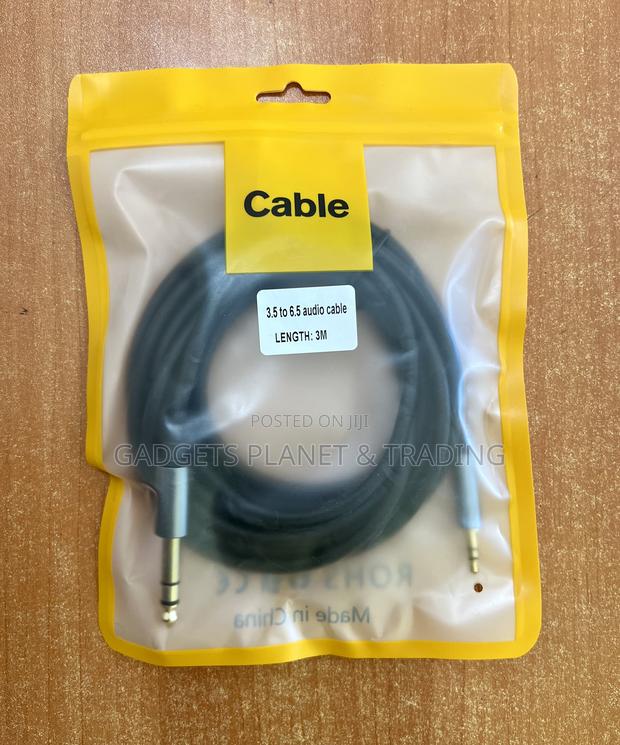 3.5mm to 6.5mm Male to Male Audio Adapter Cable - 3m · Photo 3