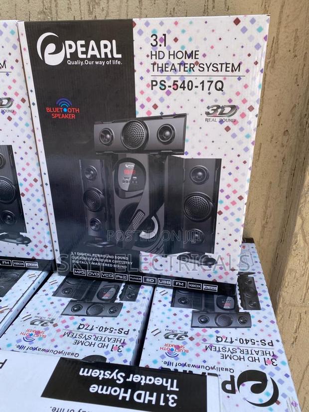 Ps-540-17q Pearl 3d Real Sound Home Theater System